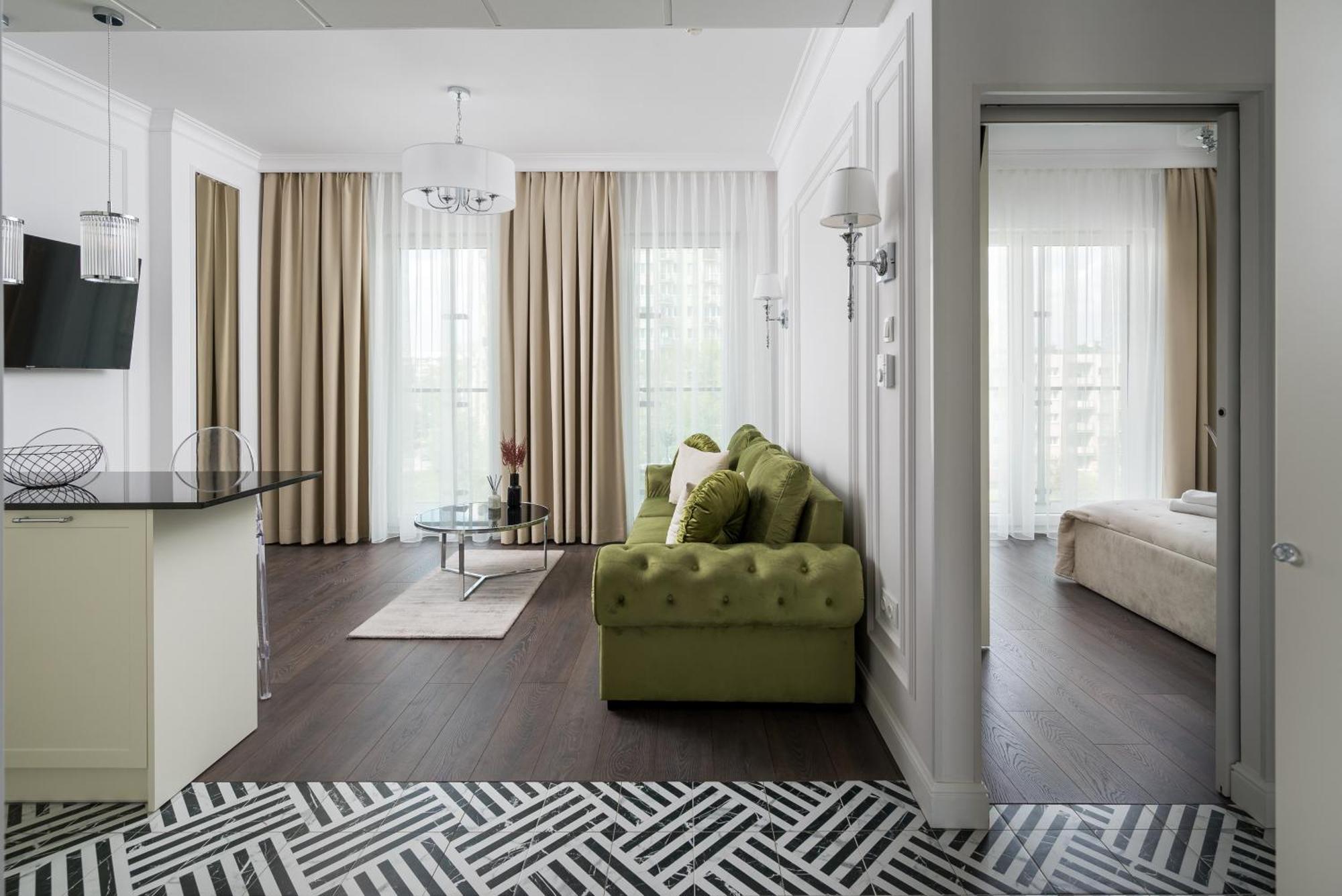 Bright Crystal Premium Apartment Varsovia Exterior foto