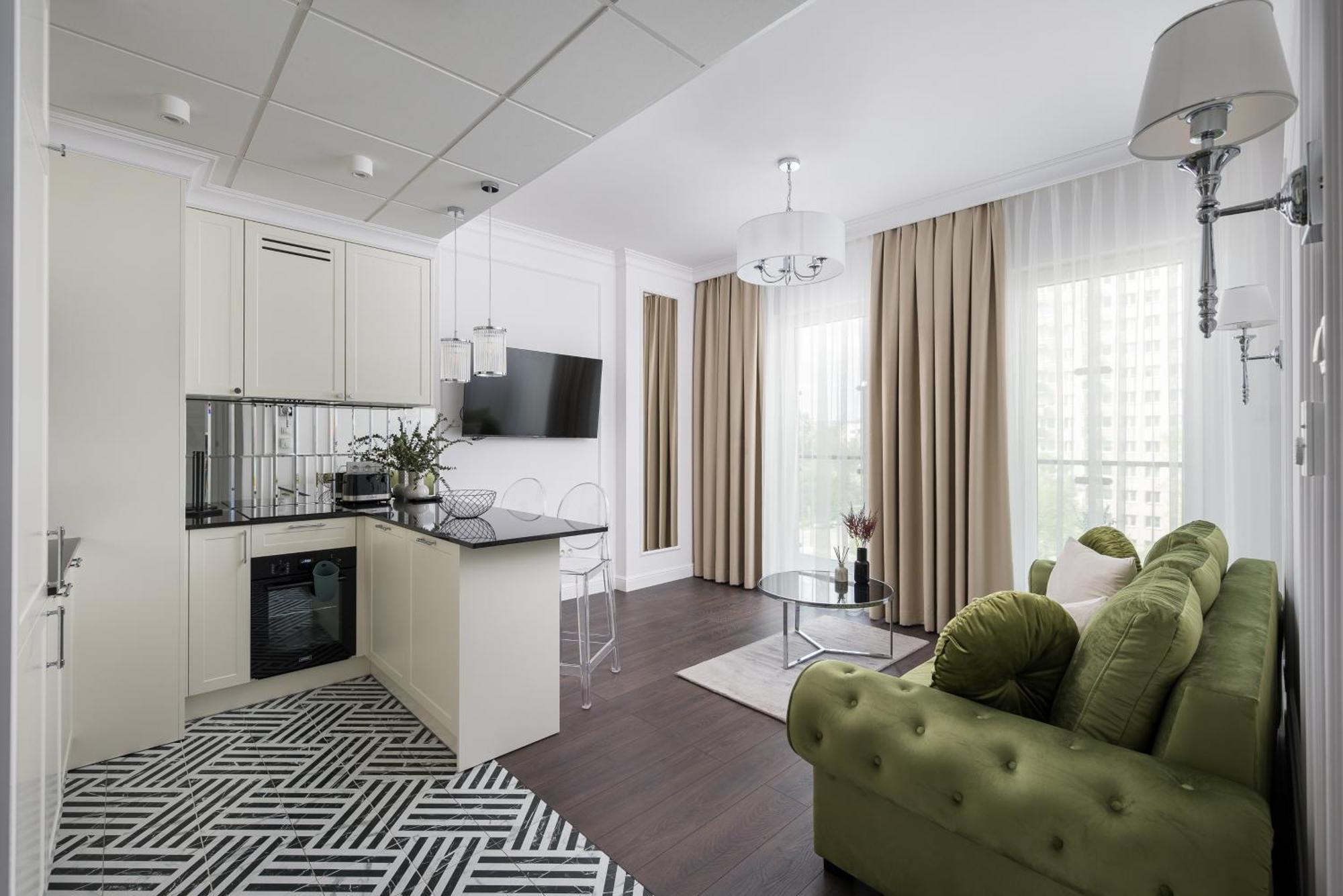Bright Crystal Premium Apartment Varsovia Exterior foto