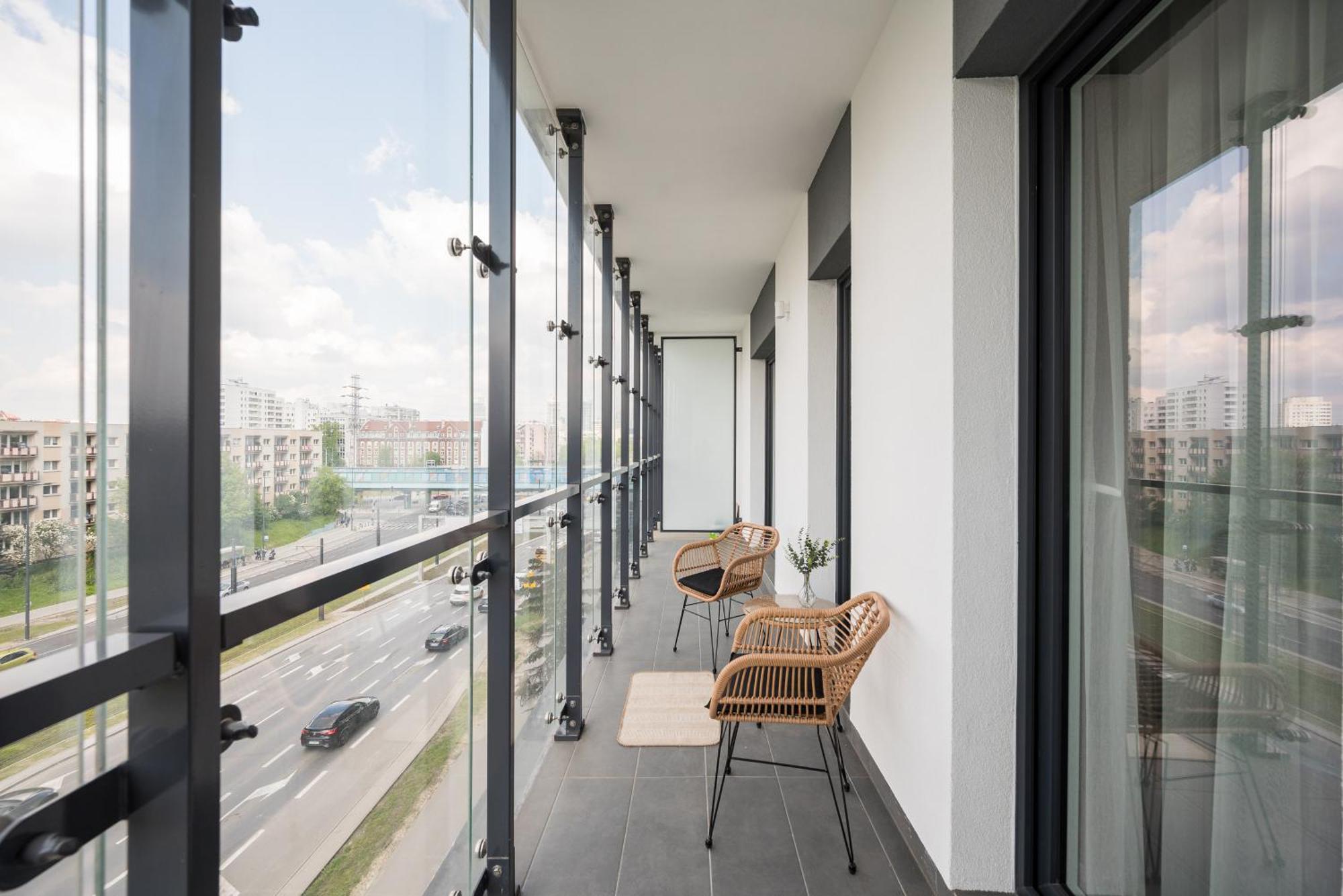 Bright Crystal Premium Apartment Varsovia Exterior foto