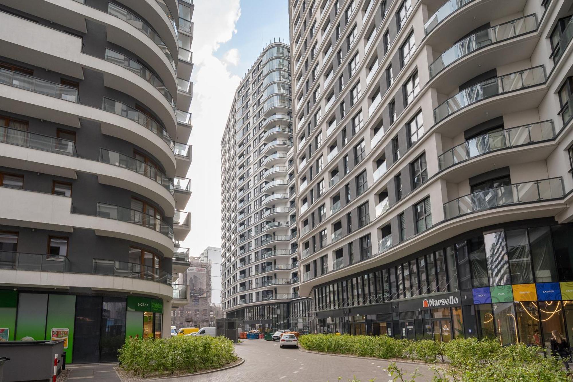 Bright Crystal Premium Apartment Varsovia Exterior foto